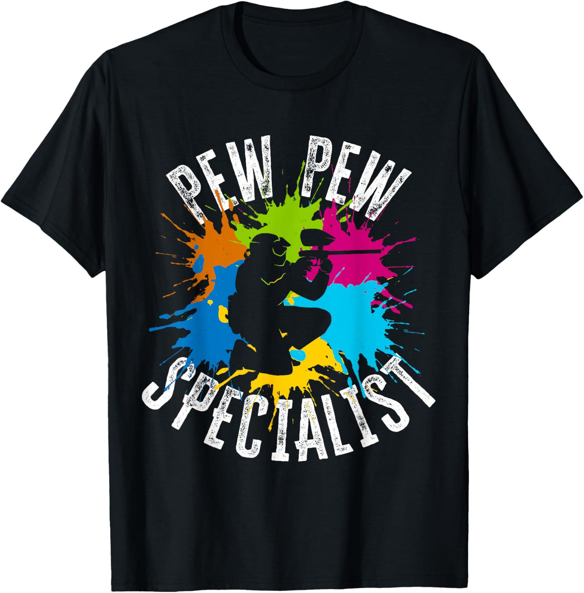 Pew Specialist Tactical Sport Gear Paintballer Air Gun Apparel Minimal Style