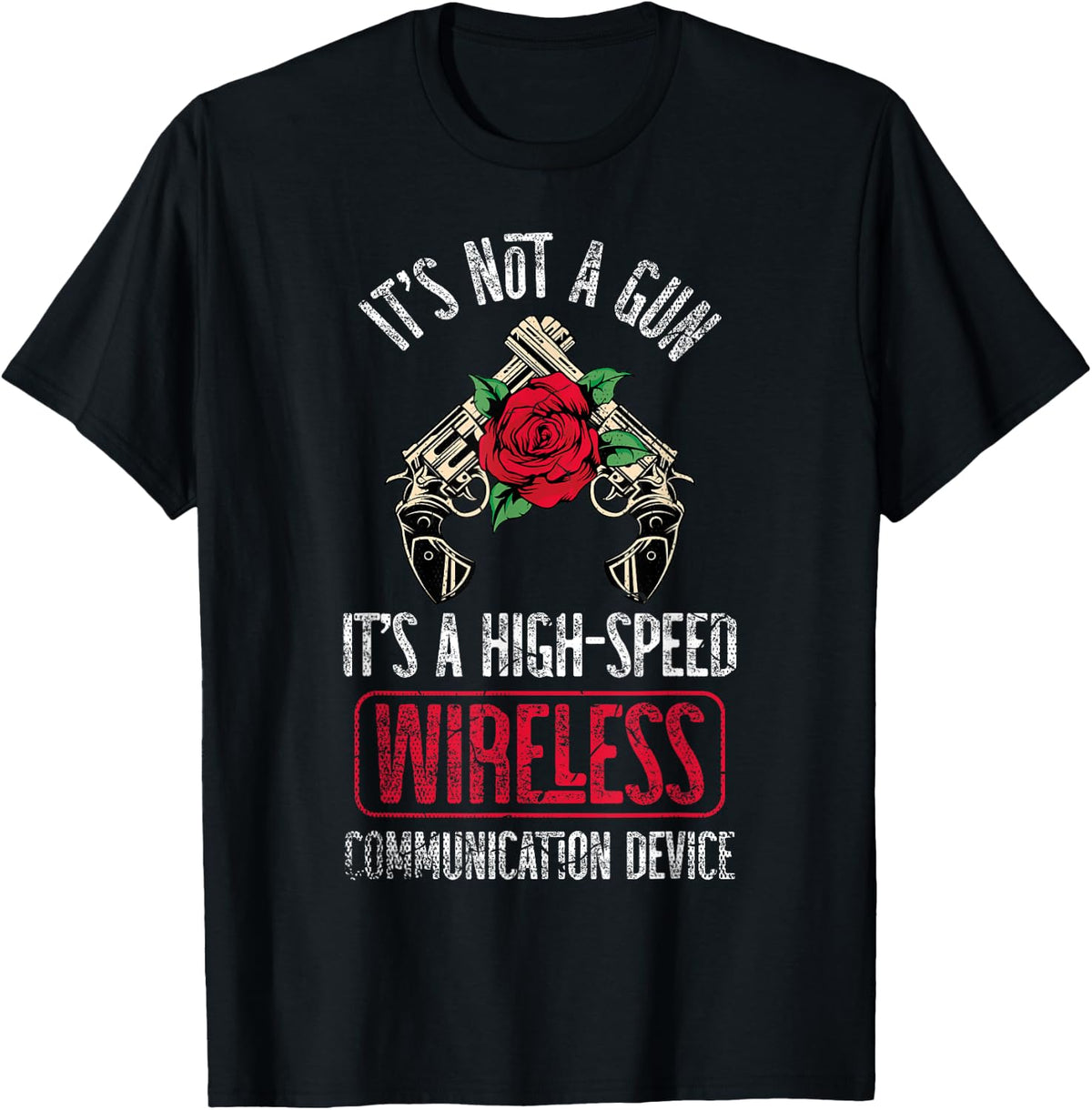 It S Not A Gun High Speed Wireless Communication Apparel Minimal Style 2