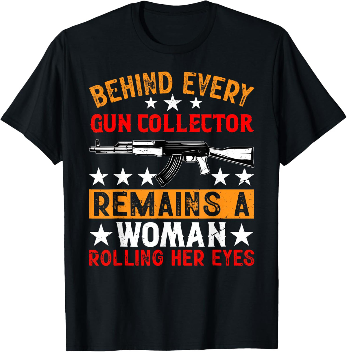 Firearm Collector Guns Collecting Machine Gun Outfit Apparel Minimal Style