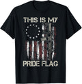 Mens This Is My Pride Flag Usa Patriotic Gun American Apparel Premium Print