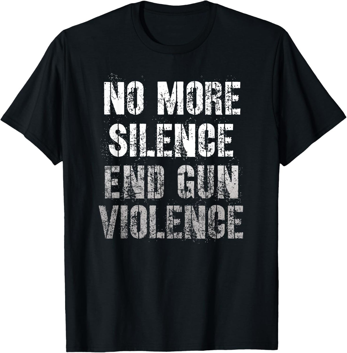 Pro Kids Campaign No More Silence End Gun Violence Apparel Minimal Style