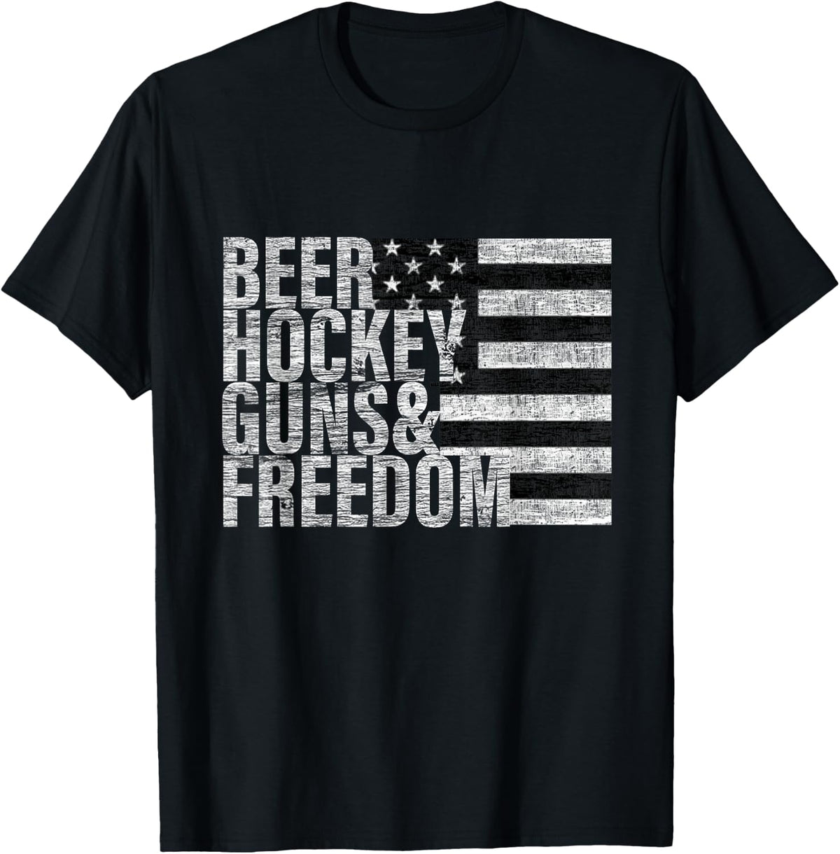 Beer Hockey Guns Freedom Apparel Everyday Wear