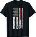 9mm Ammo Proud American Gun Owner Distressed Usa Flag Apparel Minimal Style