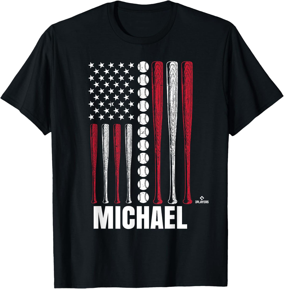 Baseball American Flag Michael Paredes Prospect Baseball Fan
