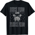 Bench Press and French Coffee Gym Workout Lover Shirt 36