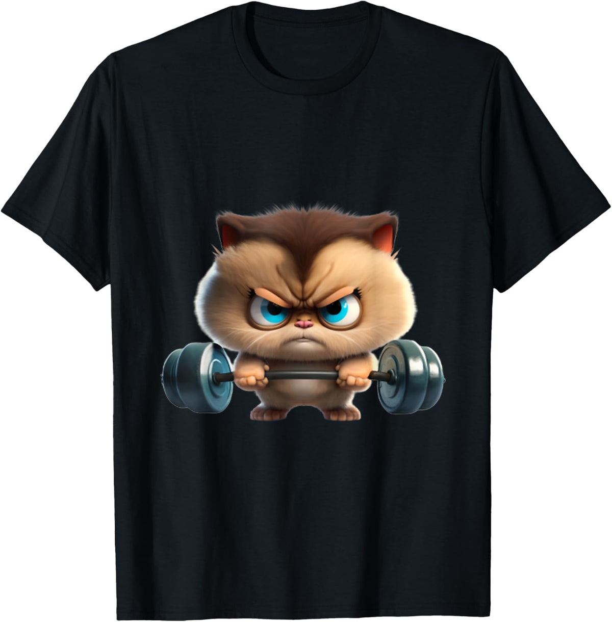 Funny Gym Workout Kitten Fitness Studio Cat Cardio Pump Apparel Clean Design 3