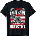 Guns Dont Cause Crime 2nd Amendment Gun Rights T Shirt T Shirt Gift Ready