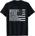 Whisky Steak Guns Freedom Apparel Premium Print