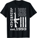 1993 29th Birthday Legendary Patriot 29 Years Old Pro Guns Apparel Clean Design