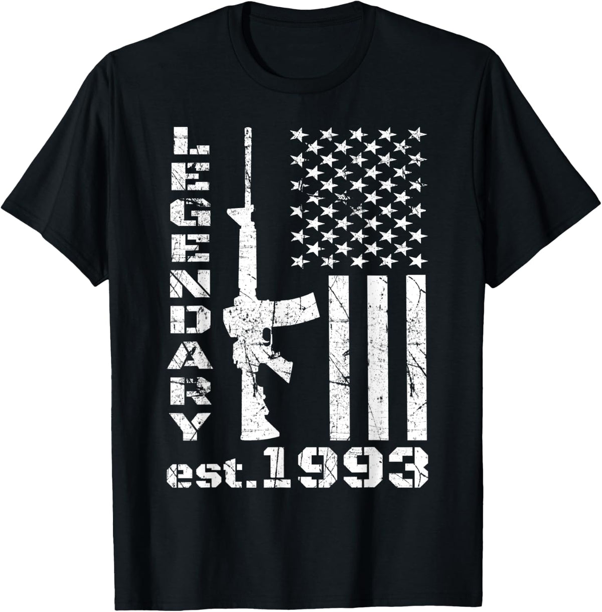 1993 29th Birthday Legendary Patriot 29 Years Old Pro Guns Apparel Clean Design
