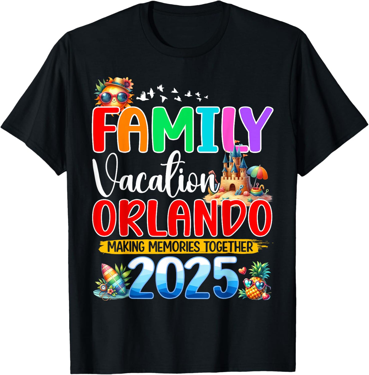 Group Trip Family Vacation Orlando 2025 Holiday Summer Matching Shirt 116