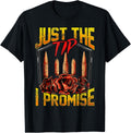 Just The Tip I Promise Bullet Pun Gun Rights Apparel Clean Design