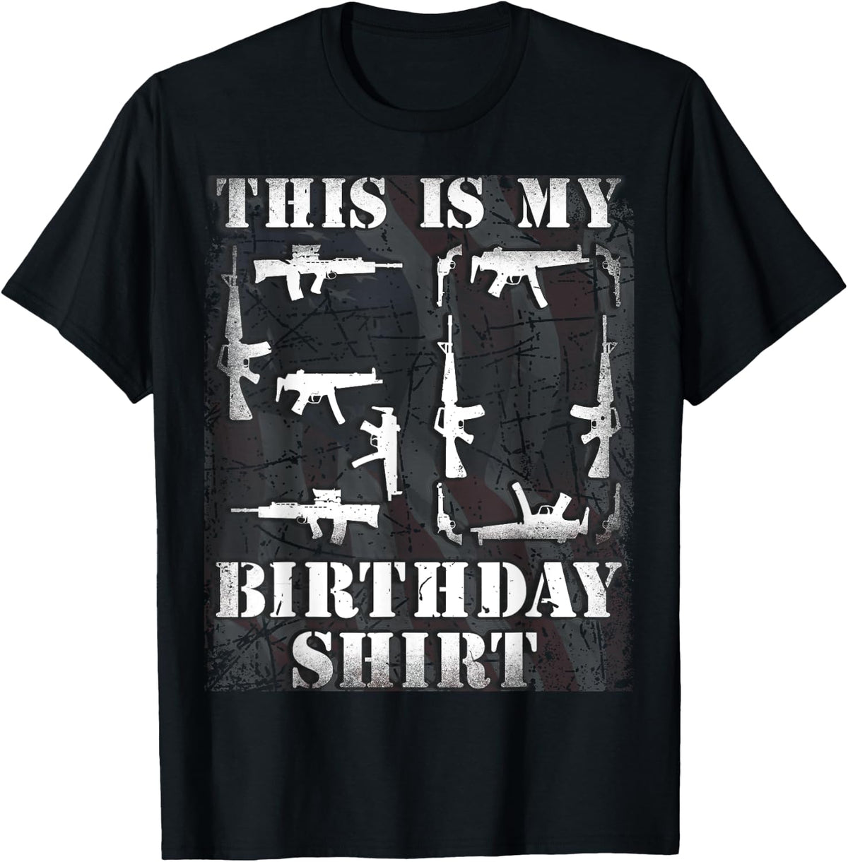 4 July Us Flag 50 Year Old Patriotic Gun Owner 1974 Birthday T Shirt For Men T Shirt Everyday Wear