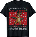 Pew It S Christmas Madafakas Rudolph Shoot Guns Reindeer Apparel Everyday Wear 2