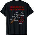 Mens Funny Anatomy Of A Shotgun Shooting Sport Gun Owner Apparel Everyday Wear