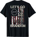 Lets Go Brandon Betsy Ross Us Flag Gun 4th Of July On Back Apparel Clean Design