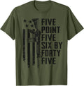 Five Point Six 5 56 Ammo Ar15 Rifle Owner Camo Gun Apparel Clean Design