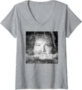 Womens Sepultura Andreas Kisser Portrait by Michael Grecco V-Neck