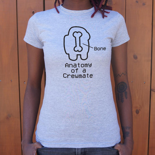 Anatomy Of A Crewmate T Shirt Everyday Wear