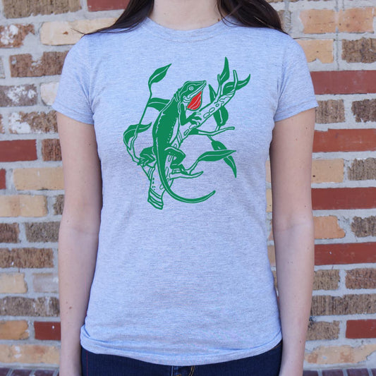 Anole Lizard T Shirt Premium Print