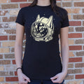 Astro Cat T Shirt Minimal Style