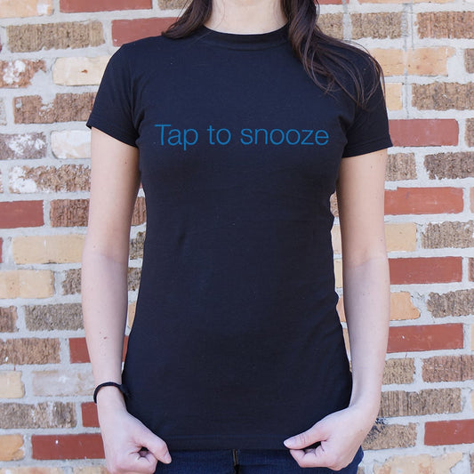 Tap To Snooze 6dollarshirts T Shirt Minimal Style