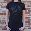 Black Cat T Shirt Premium Print