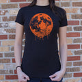Blood Moon T Shirt Minimal Style