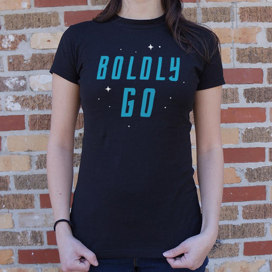 Boldly Go T Shirt Gift Ready