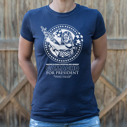 Camacho For President T Shirt Clean Design
