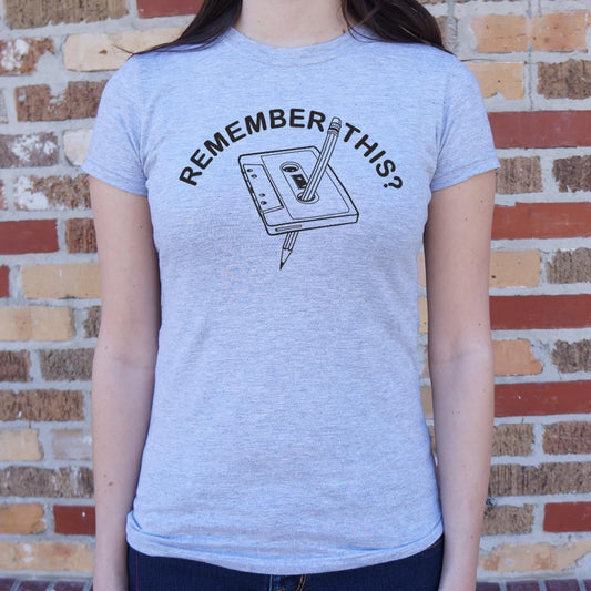 Cassette And Pencil T Shirt Clean Design