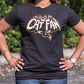 Cat Fan T Shirt Minimal Style