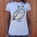 Cat Owl T Shirt Gift Ready