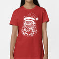 Cat Santa T Shirt Everyday Wear