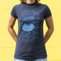 Cheeseburger Blueprint T Shirt Gift Ready