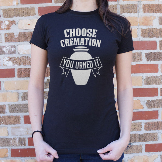 Choose Cremation T Shirt Clean Design