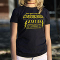 Classic Rock Station T Shirt Minimal Style
