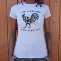 Cluck Around T Shirt Clean Design