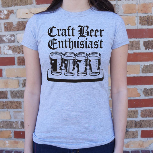 Craft Beer Enthusiast T Shirt Gift Ready