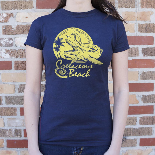 Cretaceous Beach T Shirt Everyday Wear