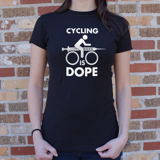 Cycling Is Dope T Shirt Clean Design