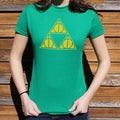 Deathly Triforce T Shirt Minimal Style