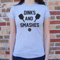 Dinks And Smashes T Shirt Clean Design
