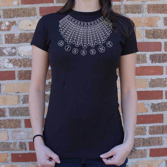 Dissent Collar T Shirt Premium Print