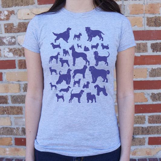 Dog Chart T Shirt Clean Design
