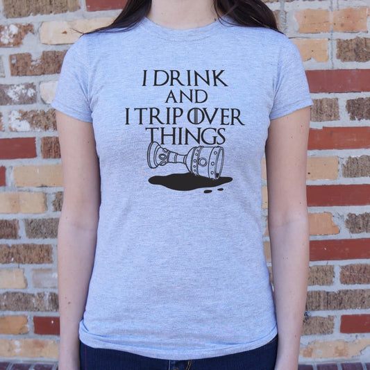 I Drink And Trip 6dollarshirts T Shirt Premium Print