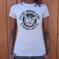 Drinking With Your Cat T Shirt Premium Print