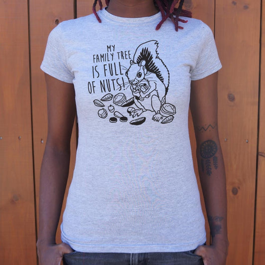 Family Tree Squirrel 6dollarshirts T Shirt Minimal Style