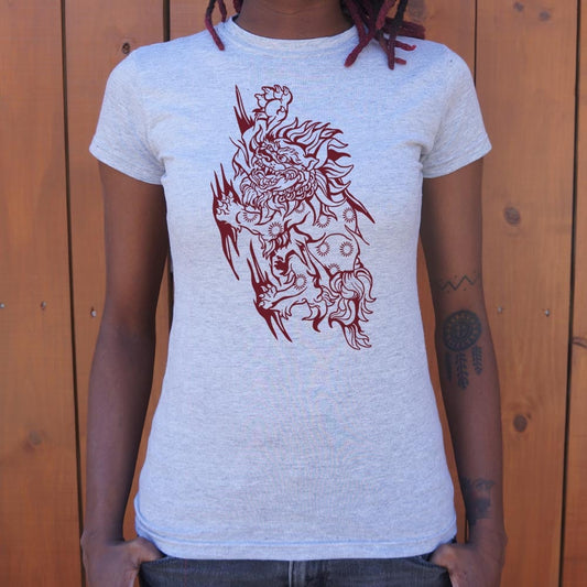 Foo Dog T Shirt Gift Ready