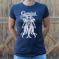 Gemini Zodiac T Shirt Premium Print